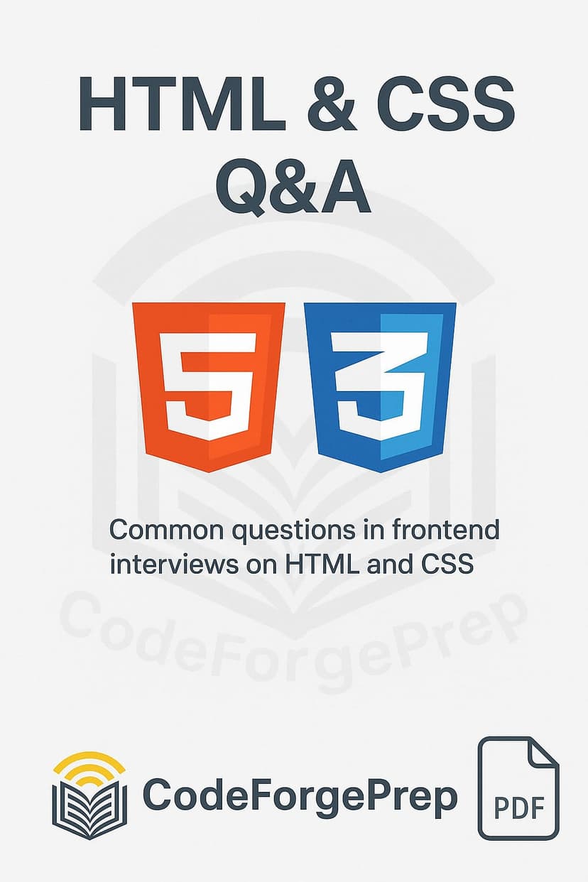 HTML & CSS Q&A